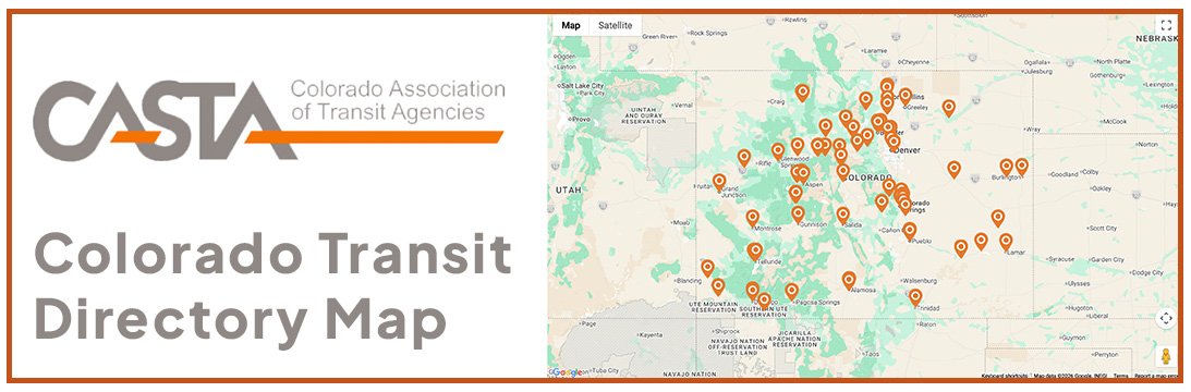 Colorado Transit Directory Map